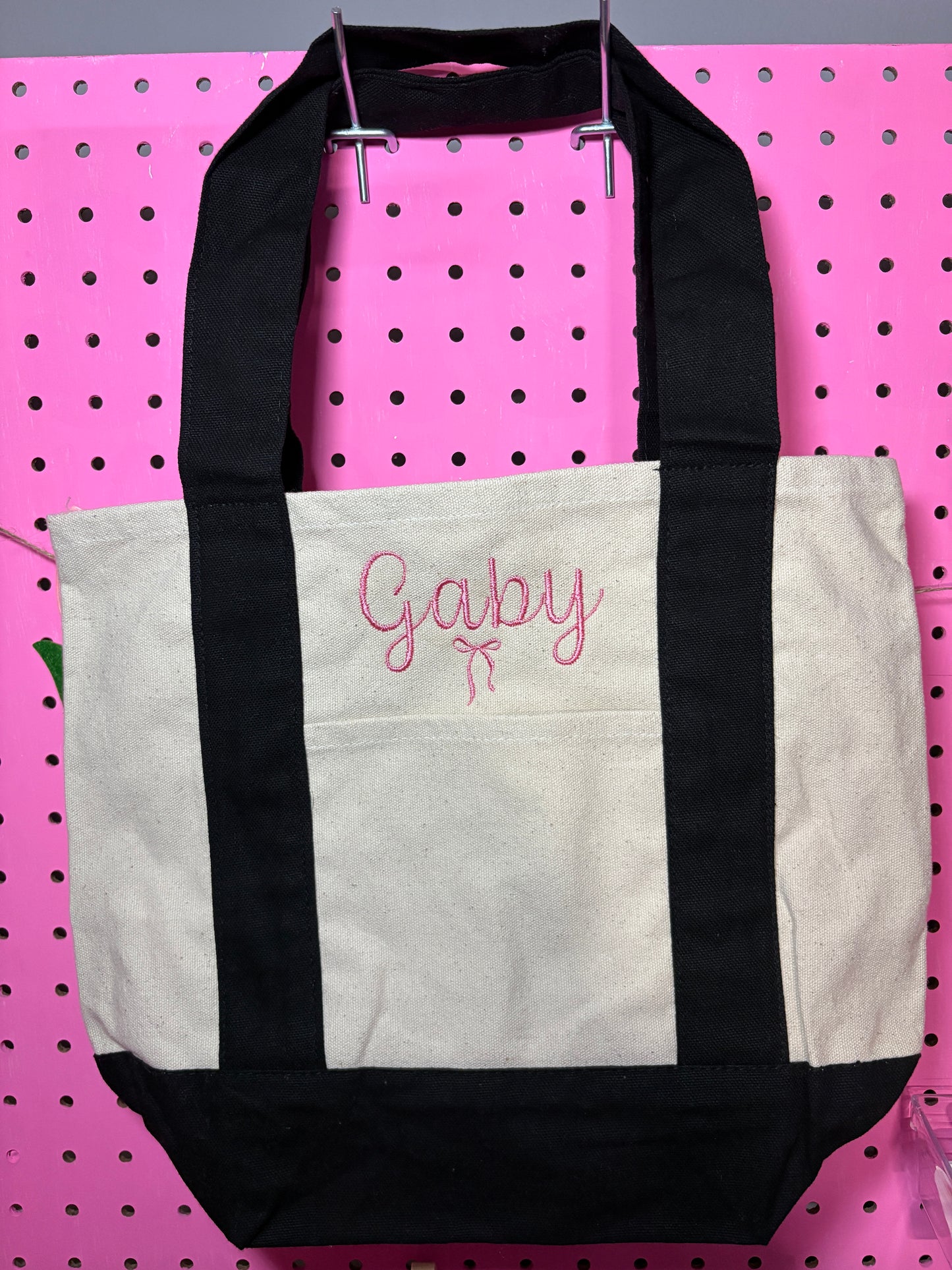 Small Tote Bag- embroidered