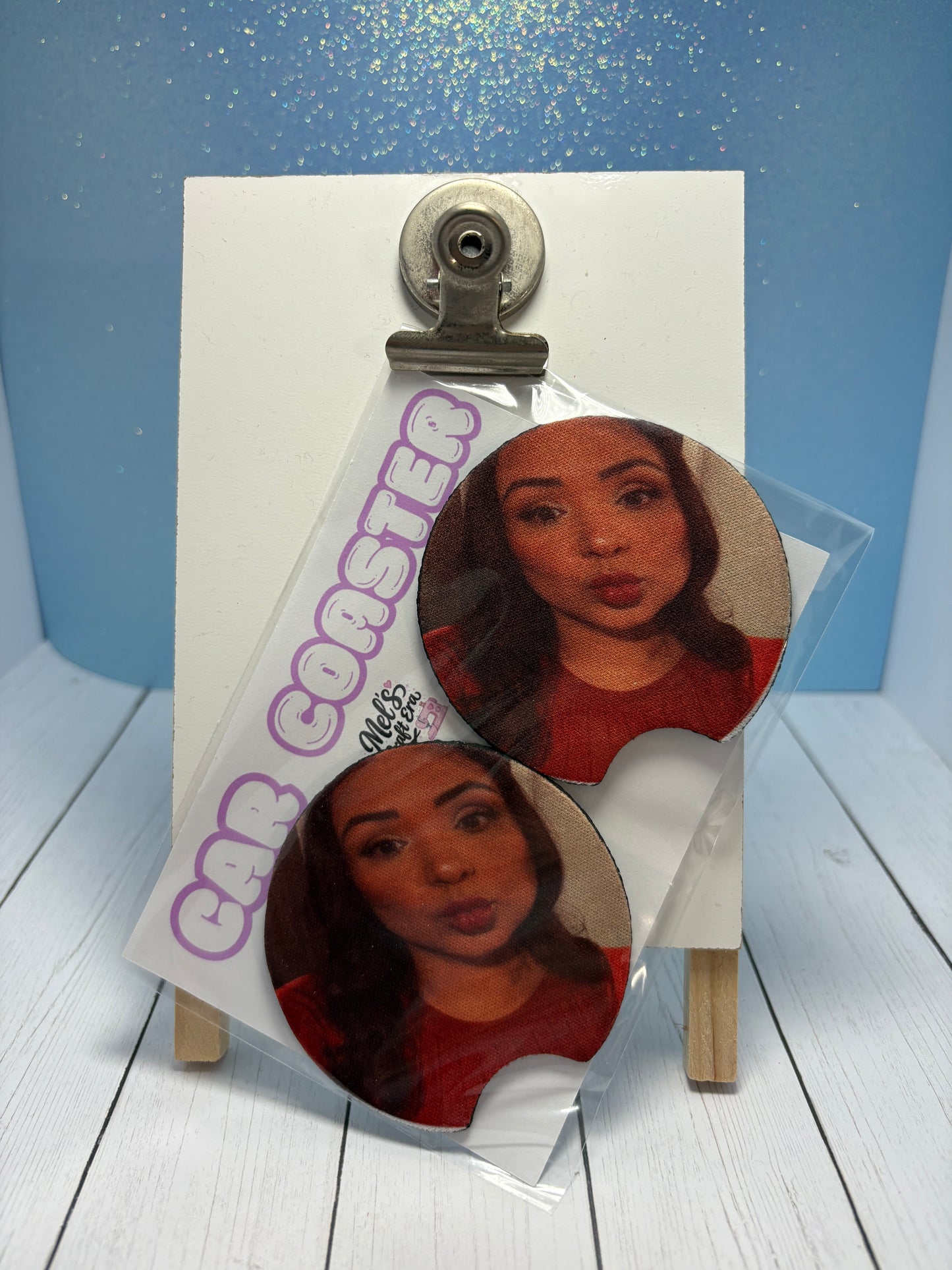 Personalized Car Costers