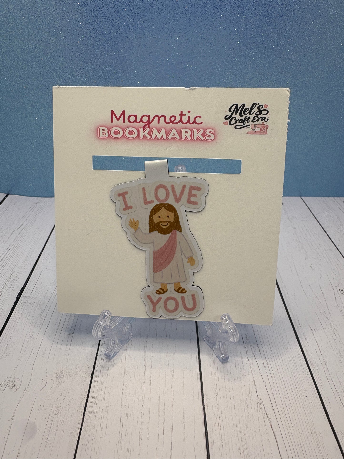 I Love you bookmark