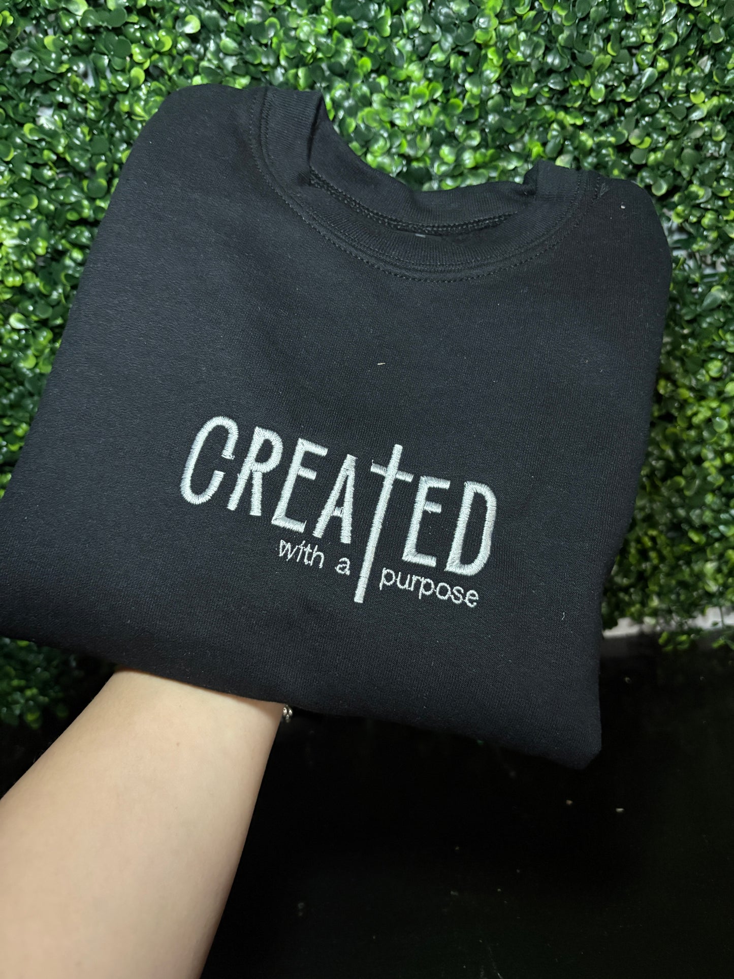 Created with a purpose - Tshirt Adult