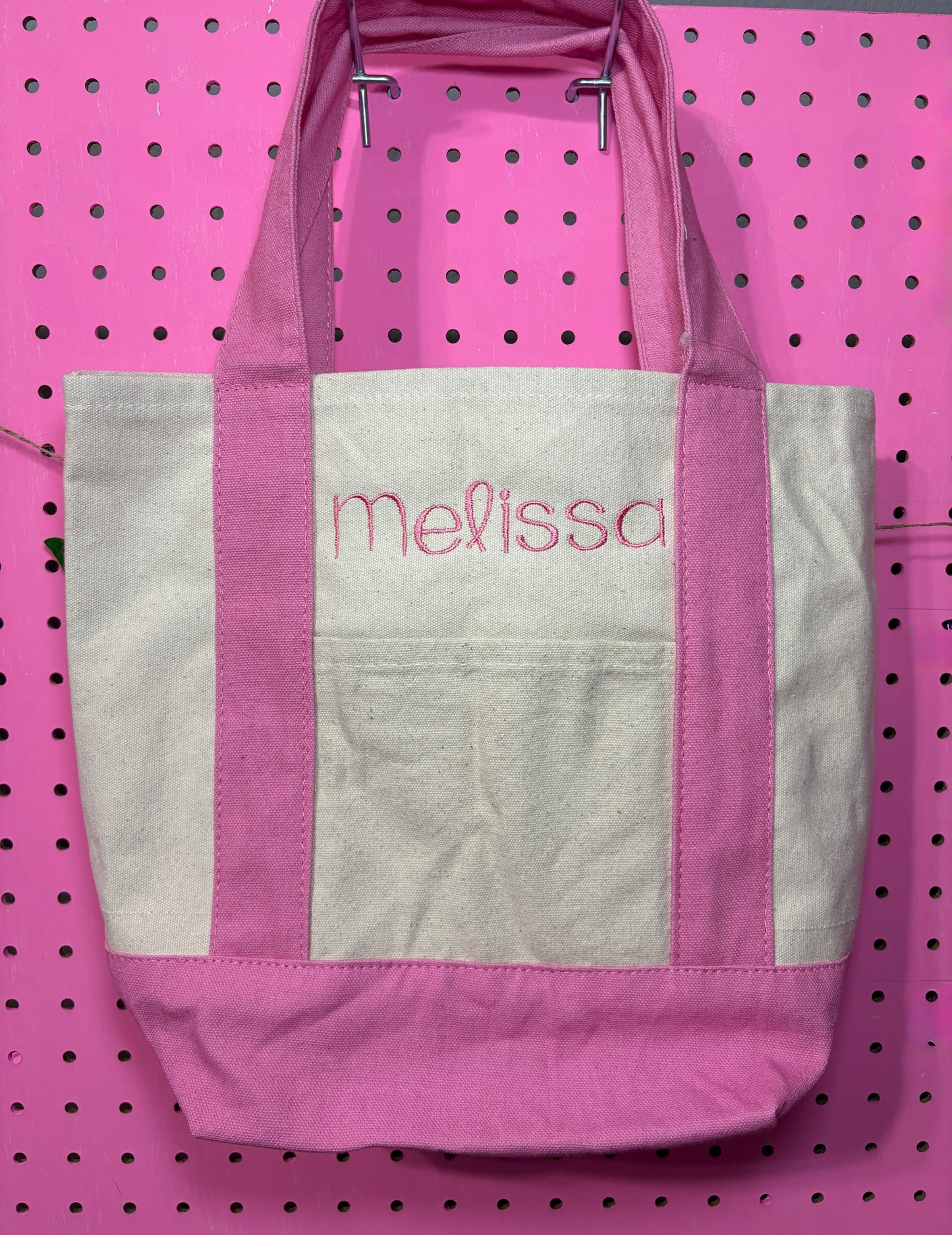 Small Tote Bag- embroidered