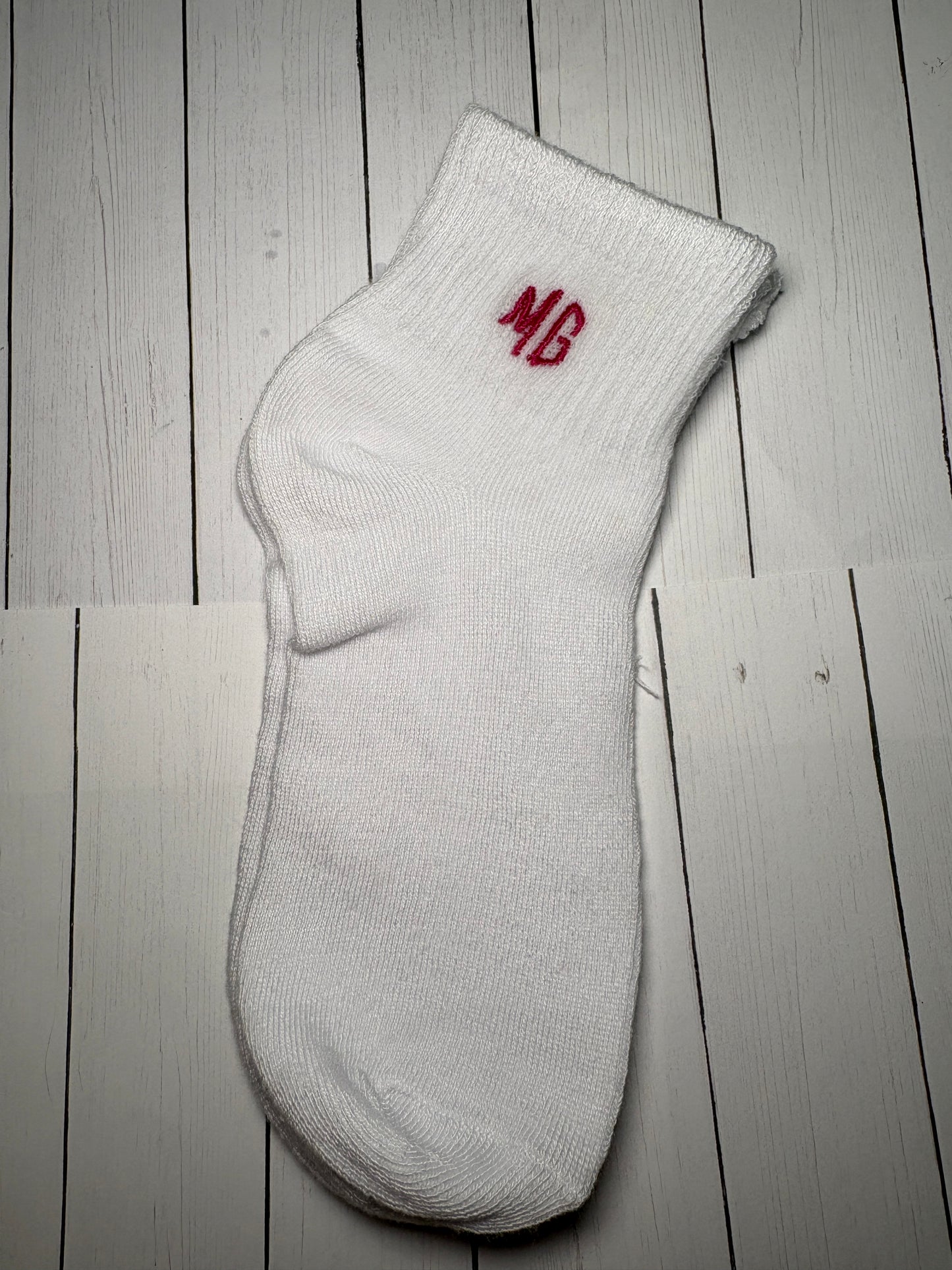 Monogram initials - socks