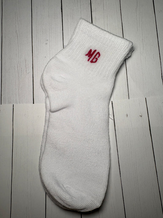 Monogram initials - socks