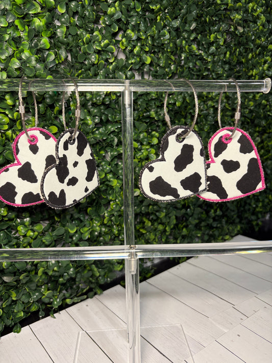 Ready to Ship - Heart CowPrint