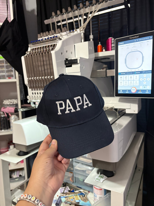PAPA Cap W/ side name