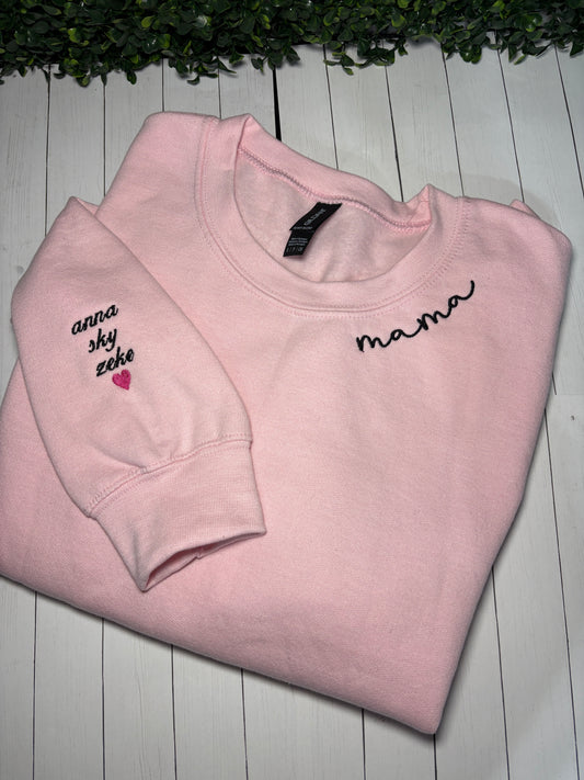 MAMA crewnecks