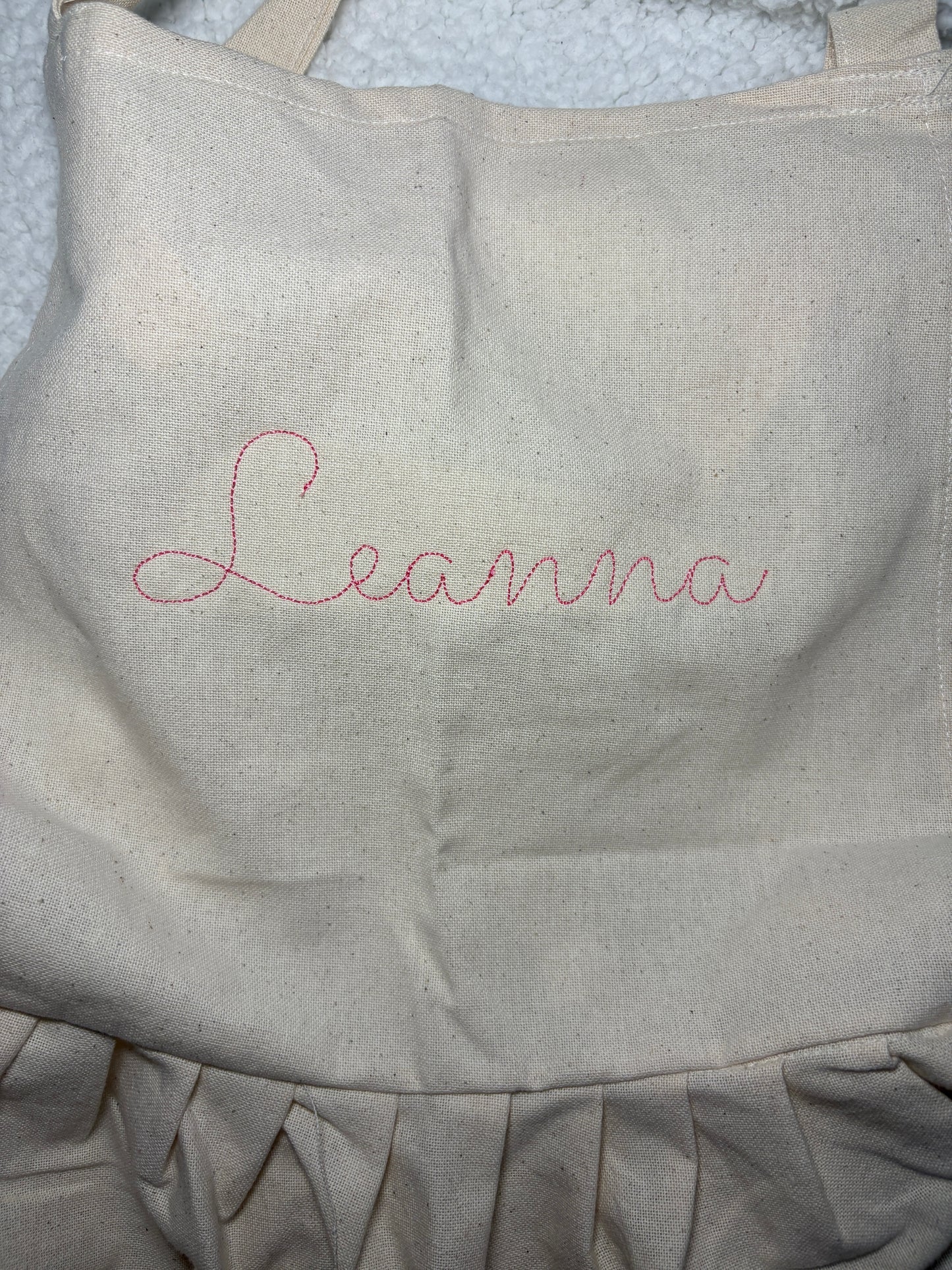 Embroidered Apron