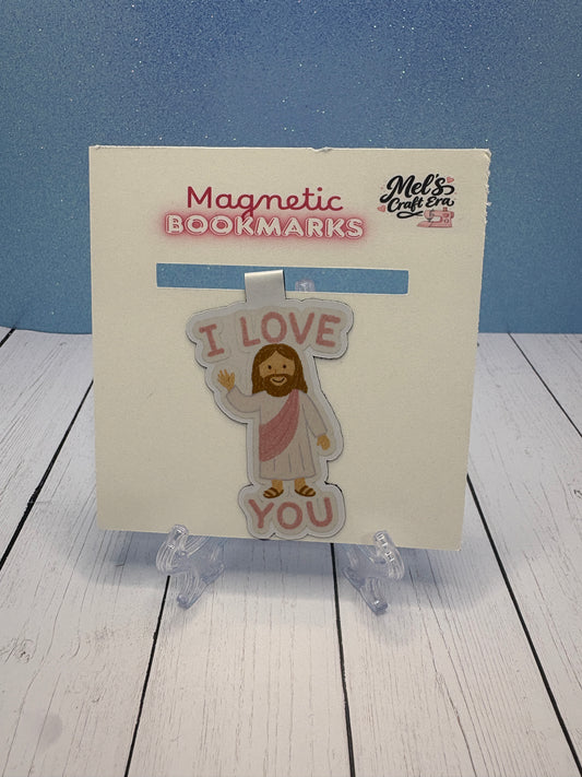 I Love you bookmark