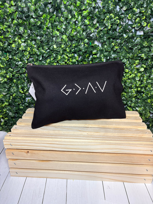 God is Greater than the Highs & Lows- embroidered