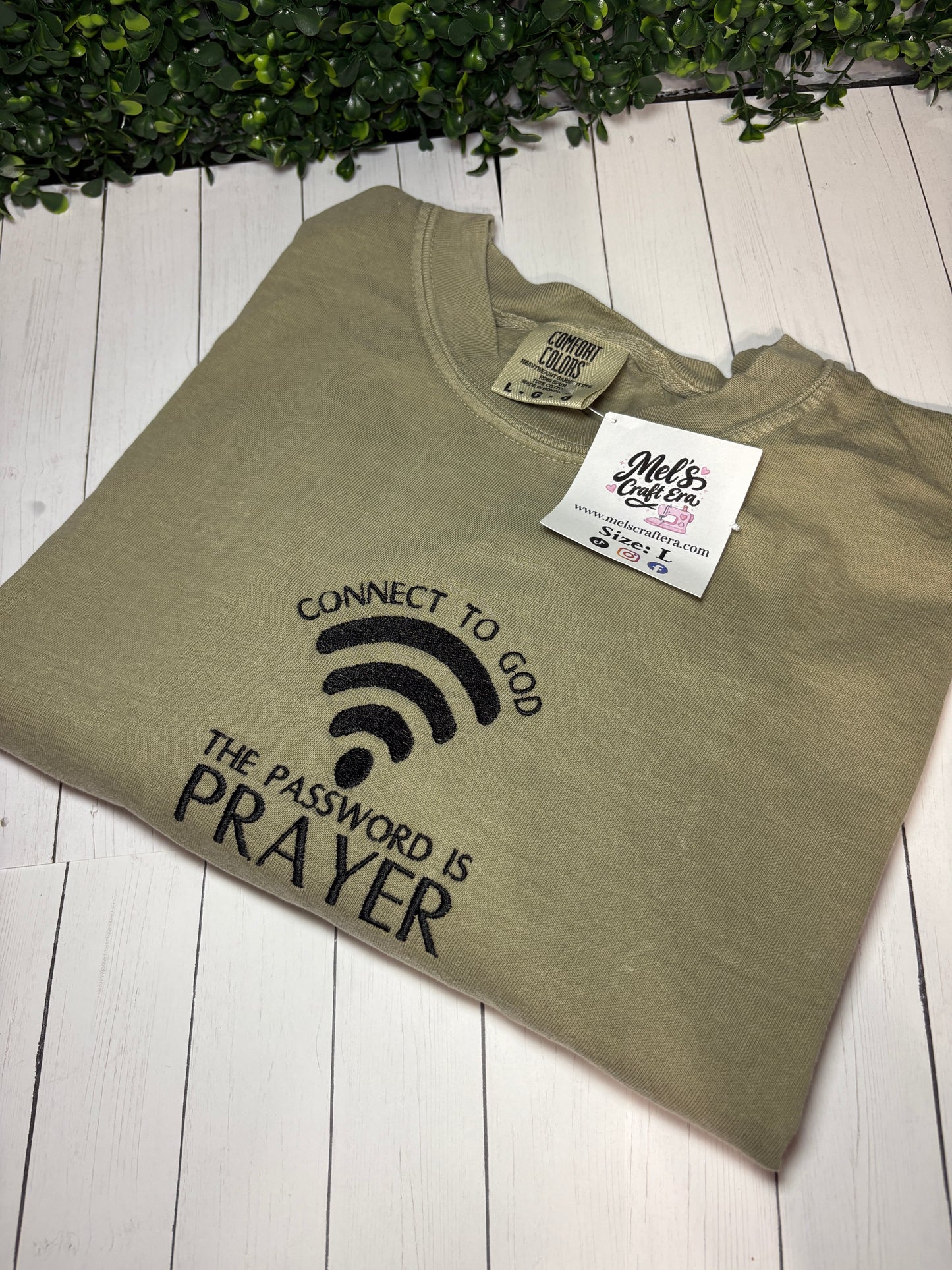 The password is Prayer